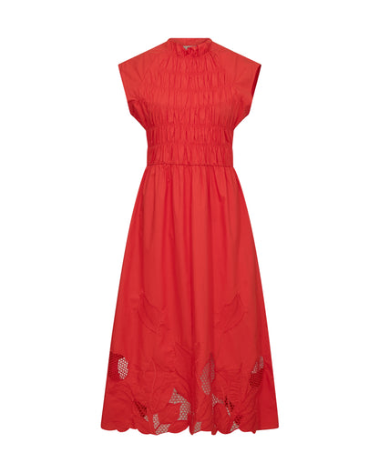 Mos Mosh Aria Mono Dress Orange
