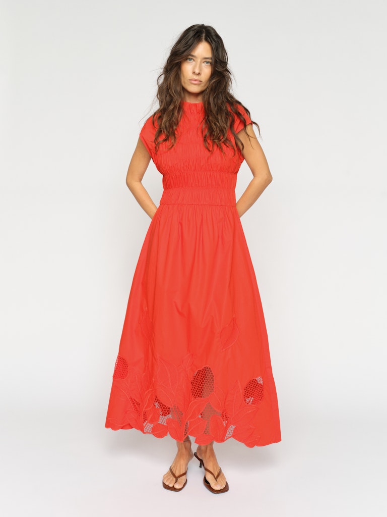 Mos Mosh Aria Mono Dress Orange
