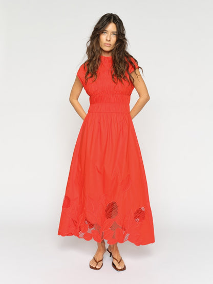 Mos Mosh Aria Mono Dress Orange