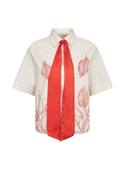 Mos Mosh Saras Monochrome Shirt Ecru