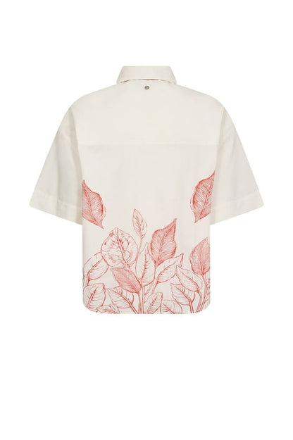 Mos Mosh Saras Monochrome Shirt Ecru