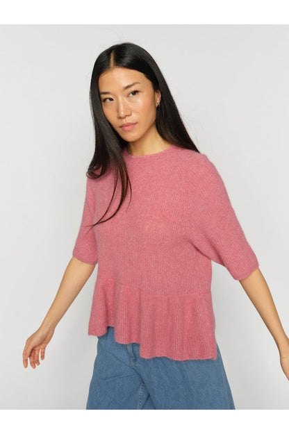 Mos Mosh Thora Frill Knit Rose