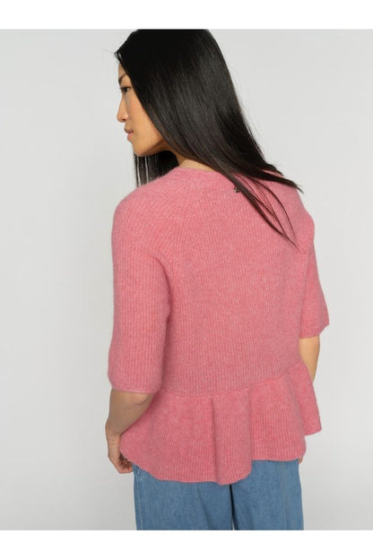 Mos Mosh Thora Frill Knit Rose