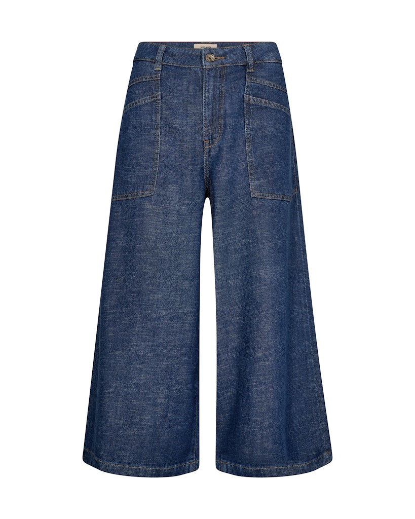 Mos Mosh Culotte Arge Jeans Dark Blue