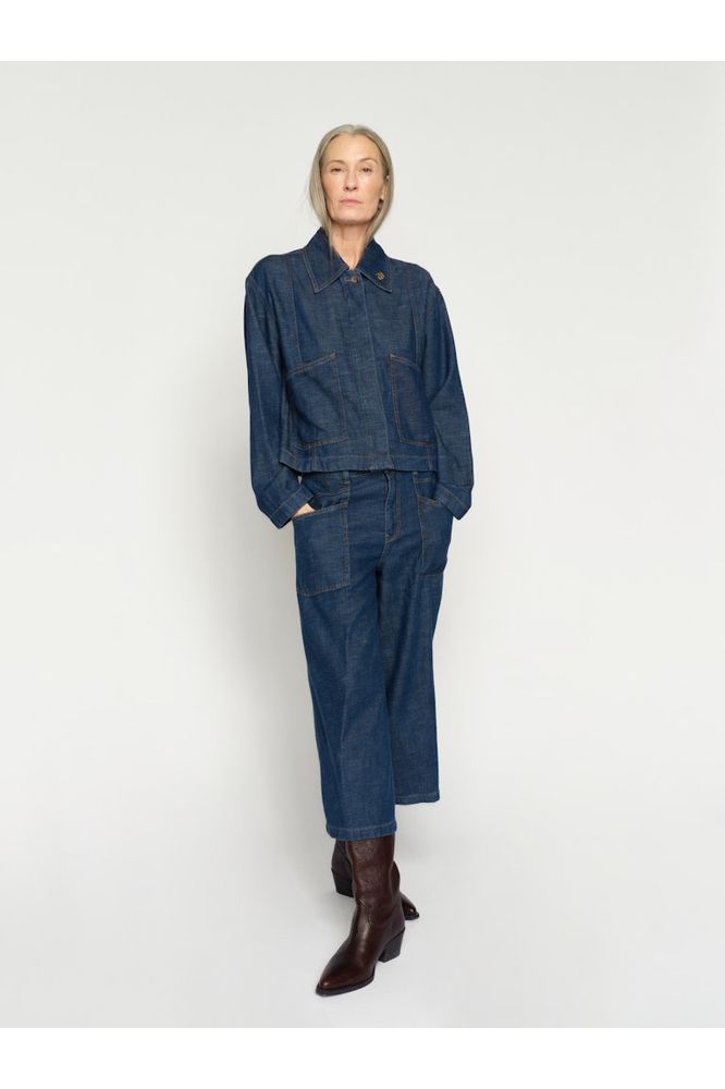 Mos Mosh Culotte Arge Jeans Dark Blue
