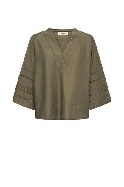 Mos Mosh Aleysa Nila Blouse Olive