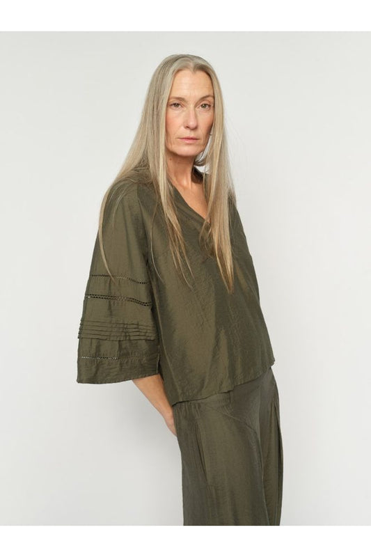 Mos Mosh Aleysa Nila Blouse Olive