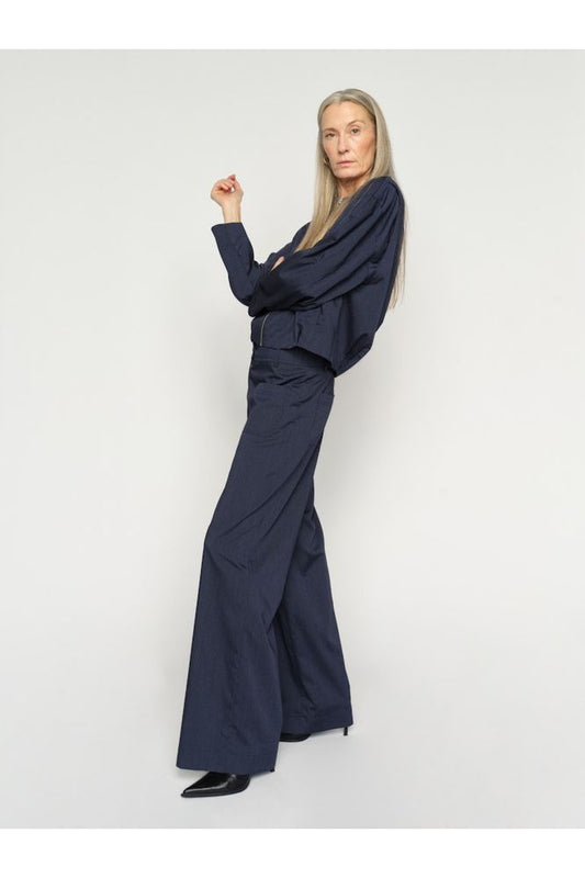 Mos Mosh Mellow Elvia Trouser Blue