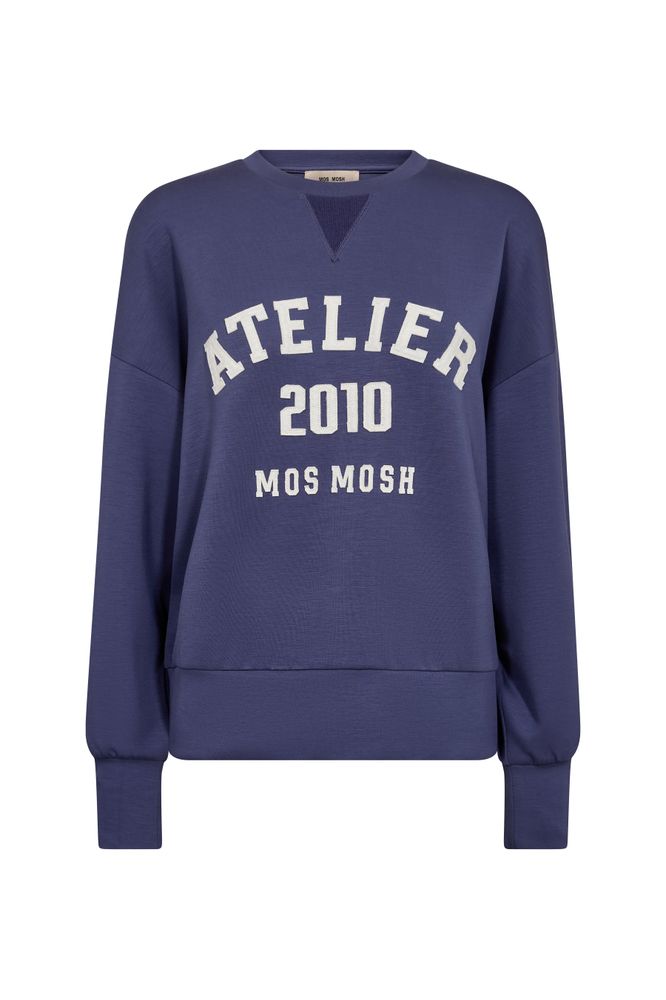 Mos Mosh Nima Sweatshirt Blue