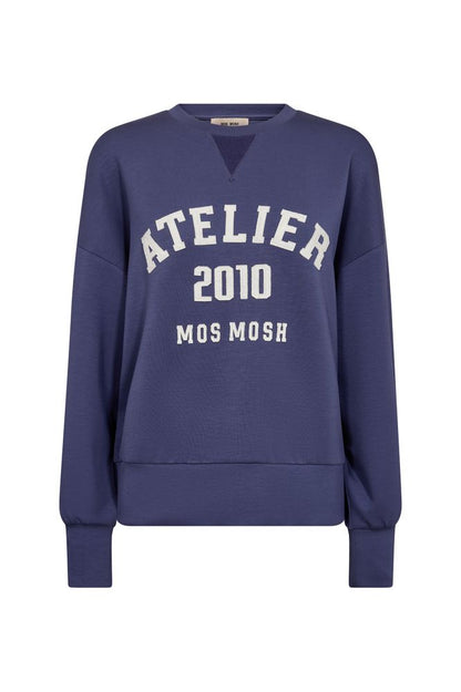 Mos Mosh Nima Sweatshirt Blue