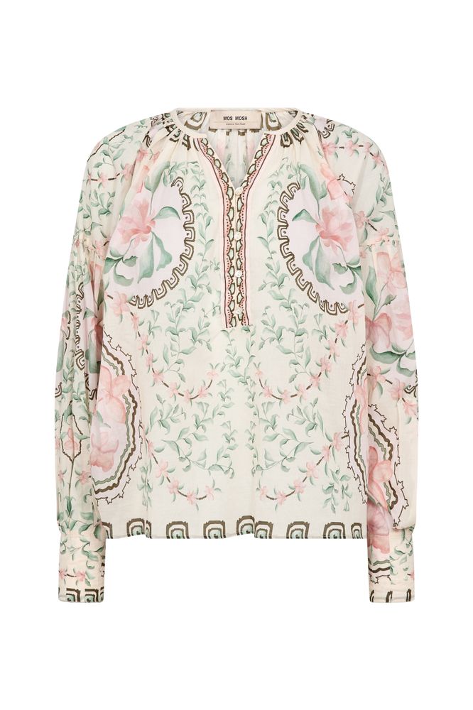 Mos Mosh Wylde Orchid Blouse Green