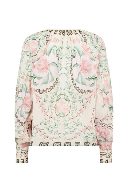 Mos Mosh Wylde Orchid Blouse Green