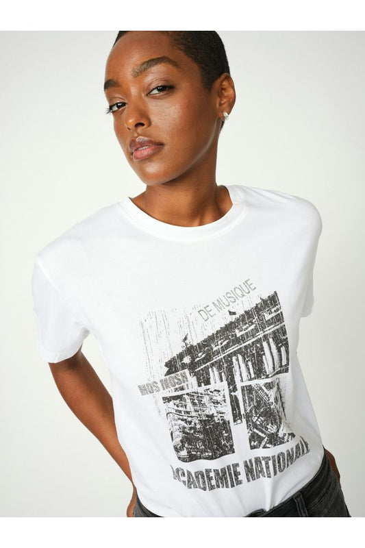 Mos Mosh White Livia Tee