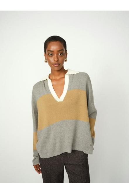 Mos Mosh Wylie Tani Bold Stripe Knit