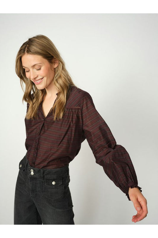 Mos Mosh Fudge Benedetta Silky Shirt