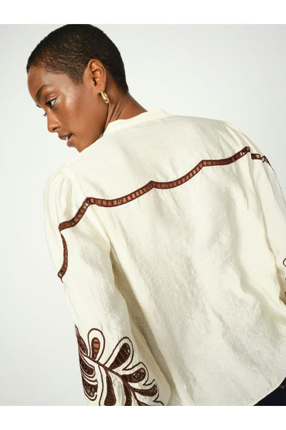 Mos Mosh Ivory Az Jorda Shirt