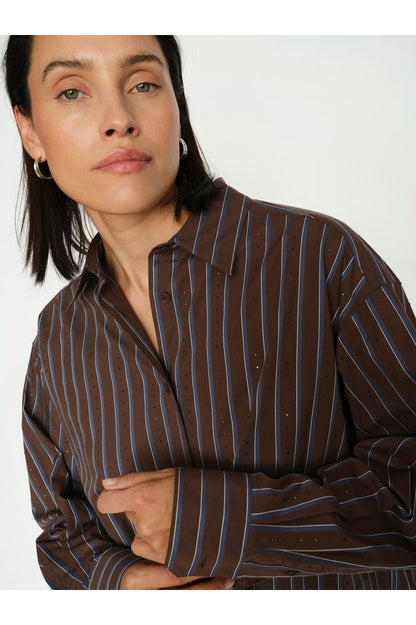 Mos Mosh Danika Stripe Rhin Shirt