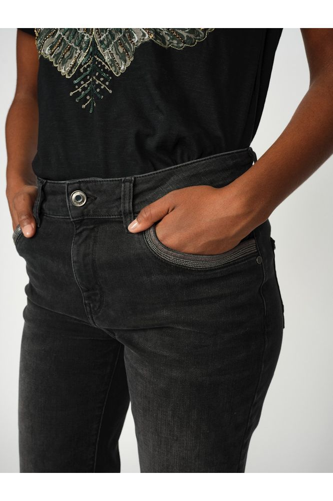 Mos Mosh Nadine Deco Tee Black