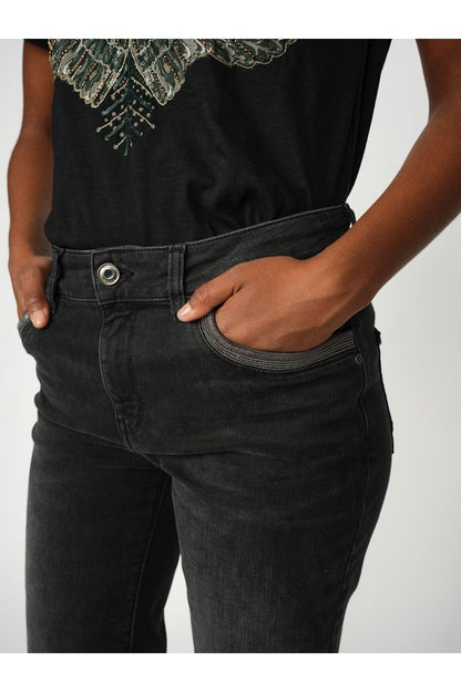 Mos Mosh Nadine Deco Tee Black