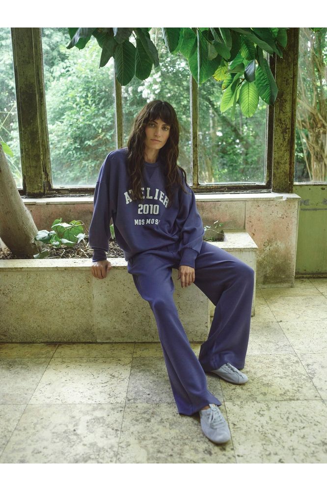 Mos Mosh Nima Sweatshirt Blue