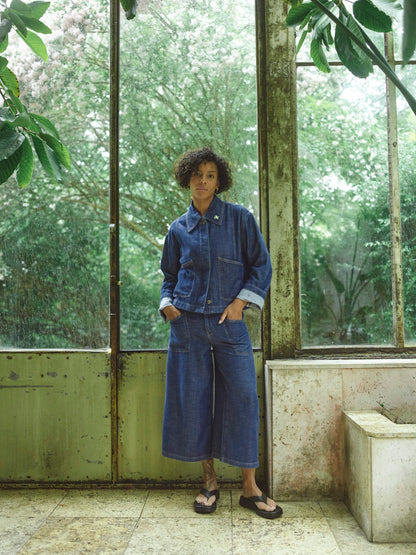 Mos Mosh Culotte Arge Jeans Dark Blue