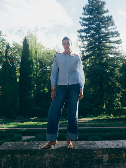 Mos Mosh Dara Jeans Mid Blue