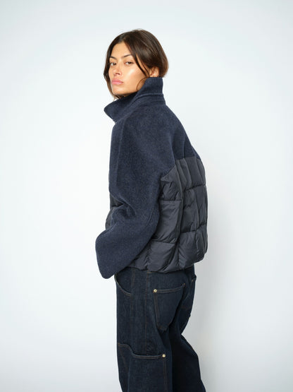 Mos Mosh Harriet Loisa Jacket Salute Navy