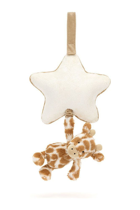 Jellycat I am Bashful Giraffe Musical Pull - MP4GF
