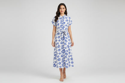 Killy Blue Flower Dress
