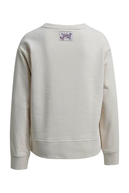 Milano Round Neck Sweatshirt Cream