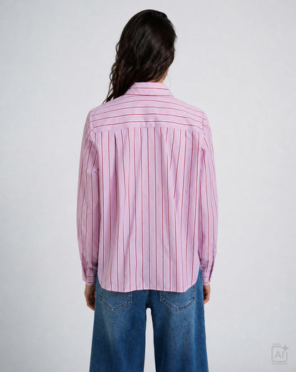 Milano Shirt Blouse Chili Print