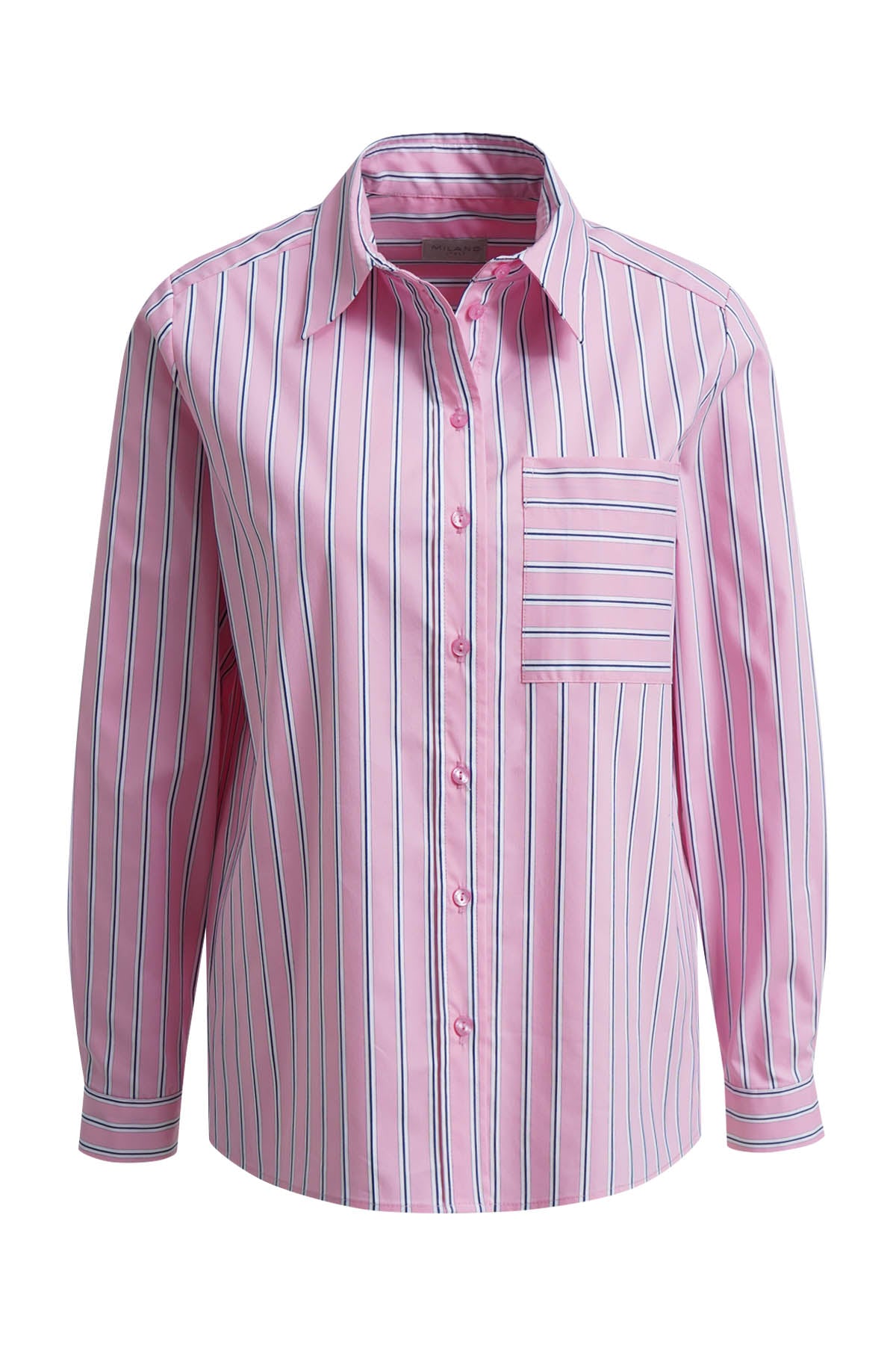 Milano Striped Shirt Sugar Print