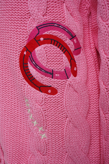 Milano V Neck Cardigan Candy Print