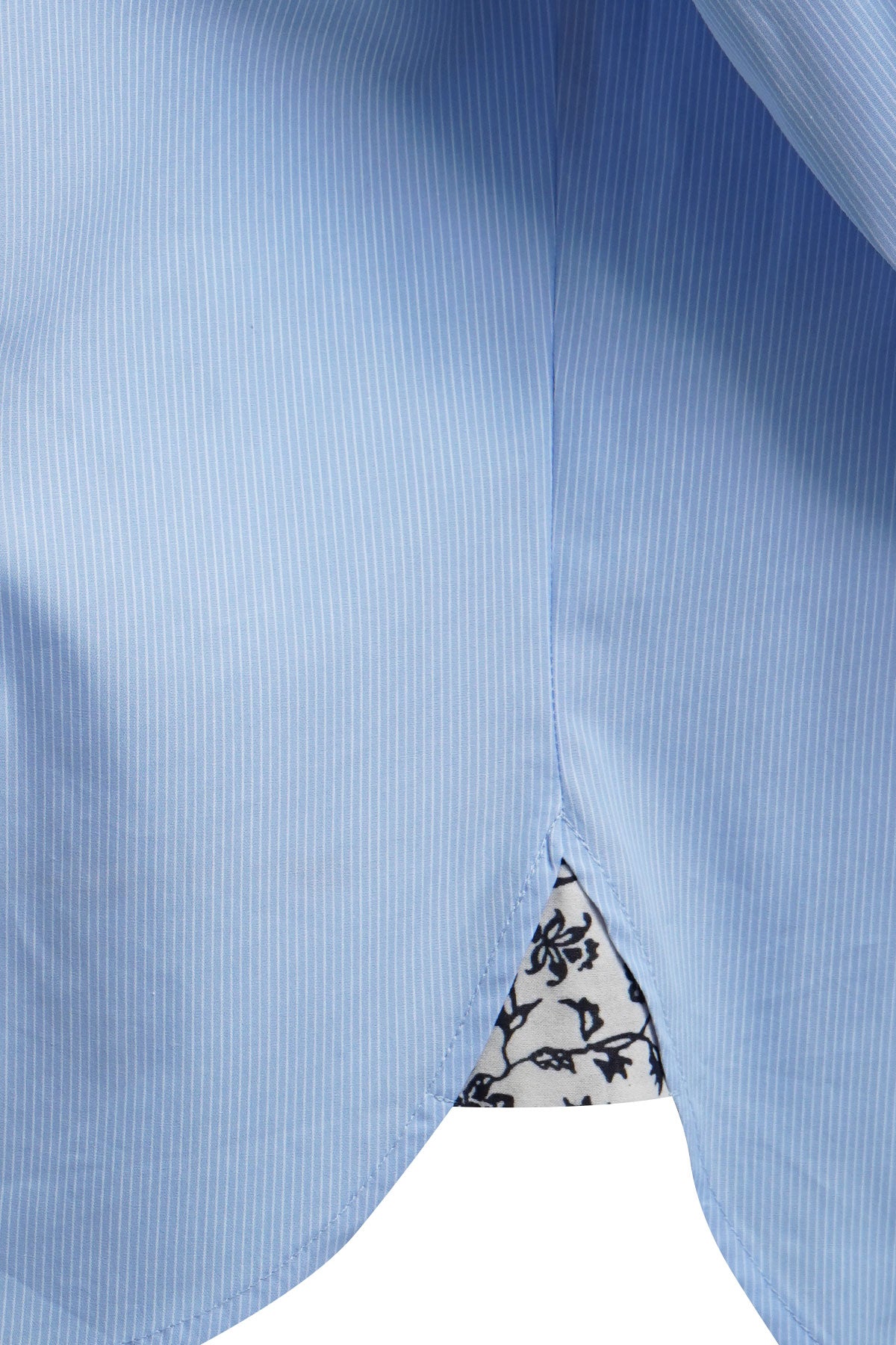 Milano Bow Tie Blouse Light Blue