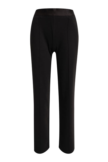Milano Wide Leg Trousers Mocca Print