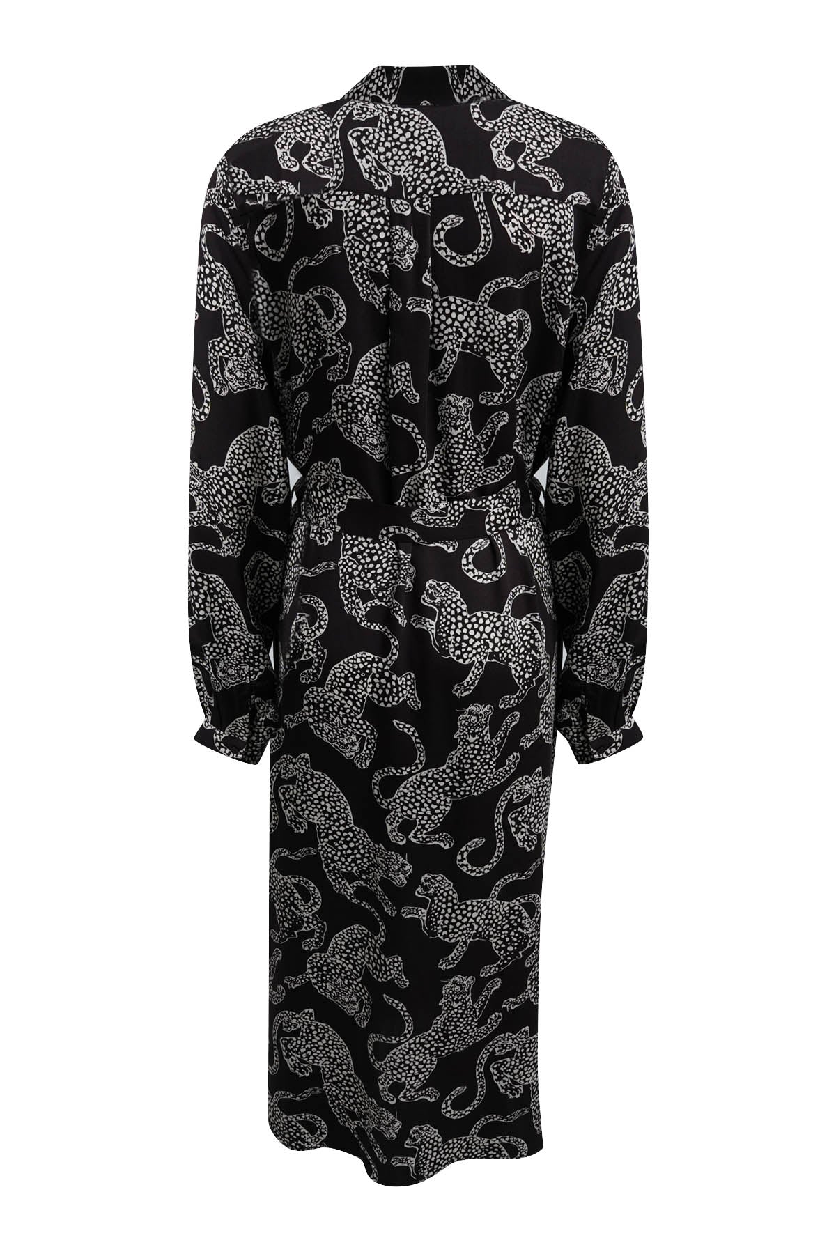 Milano Shirt Dress Mocca Print