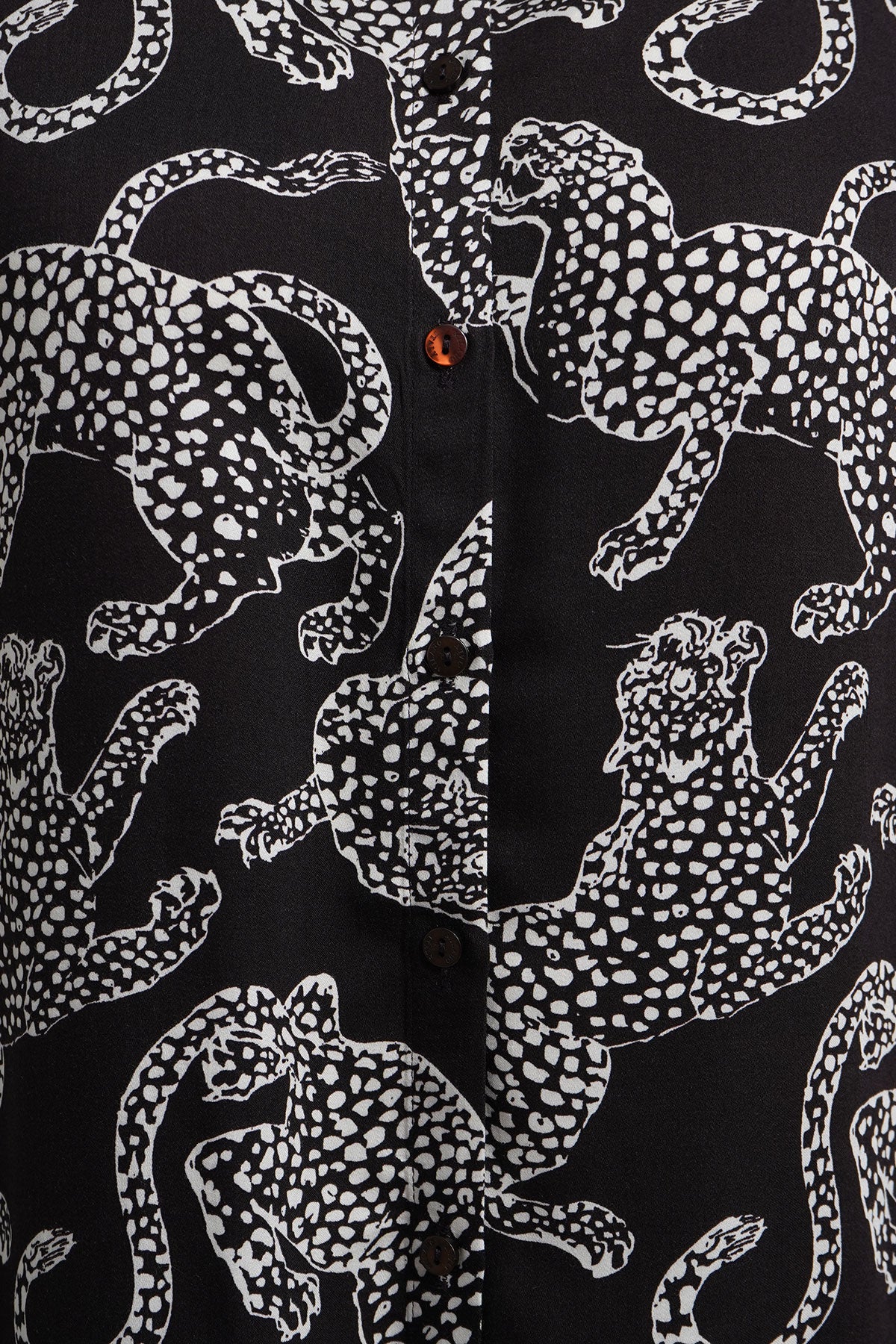 Milano Shirt Blouse Mocca Print
