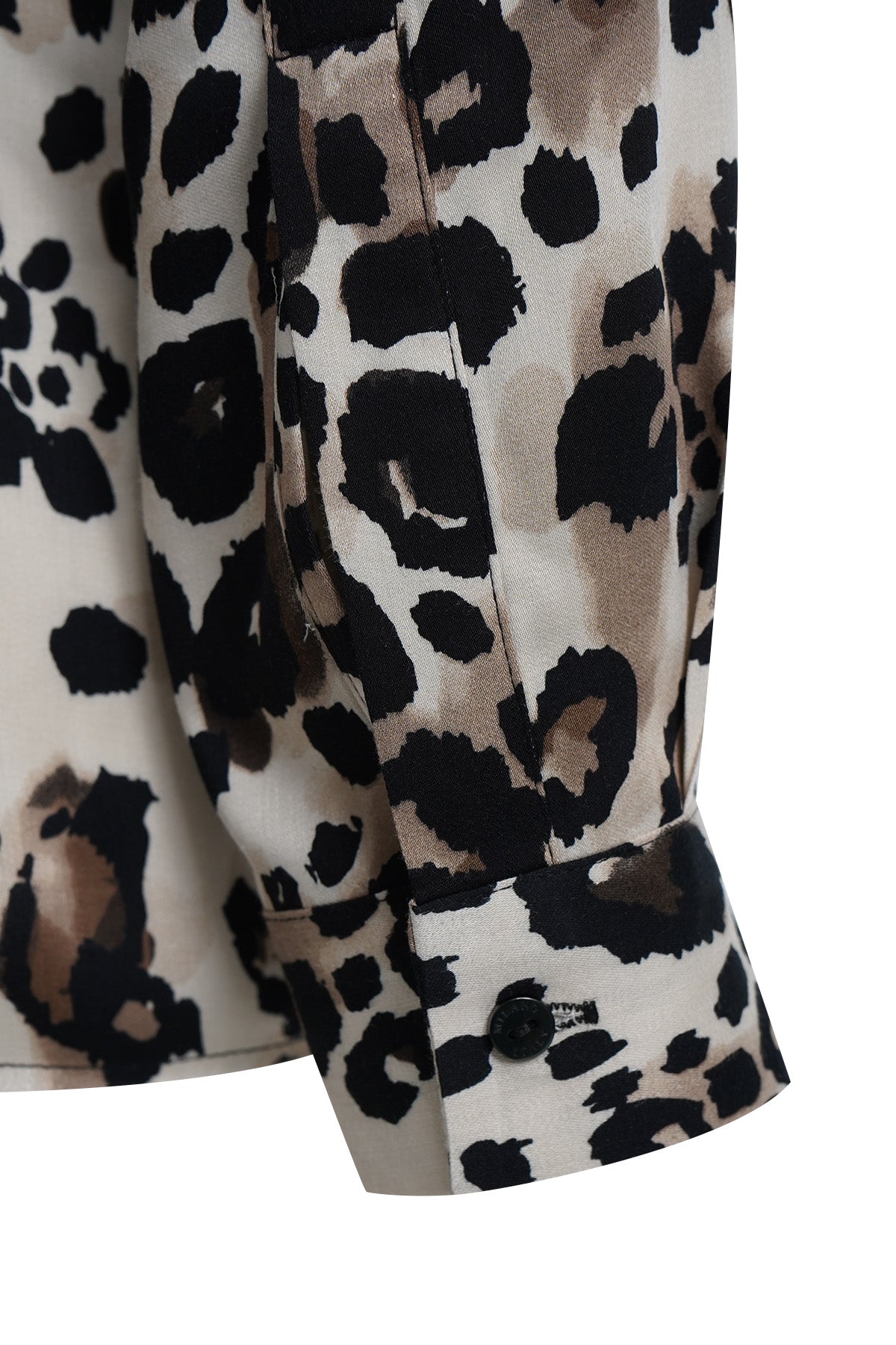 Milano Animal Print Blouse Mocca Print