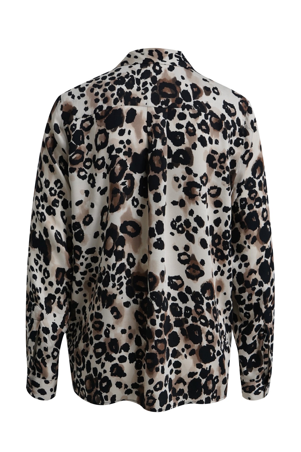 Milano Animal Print Blouse Mocca Print