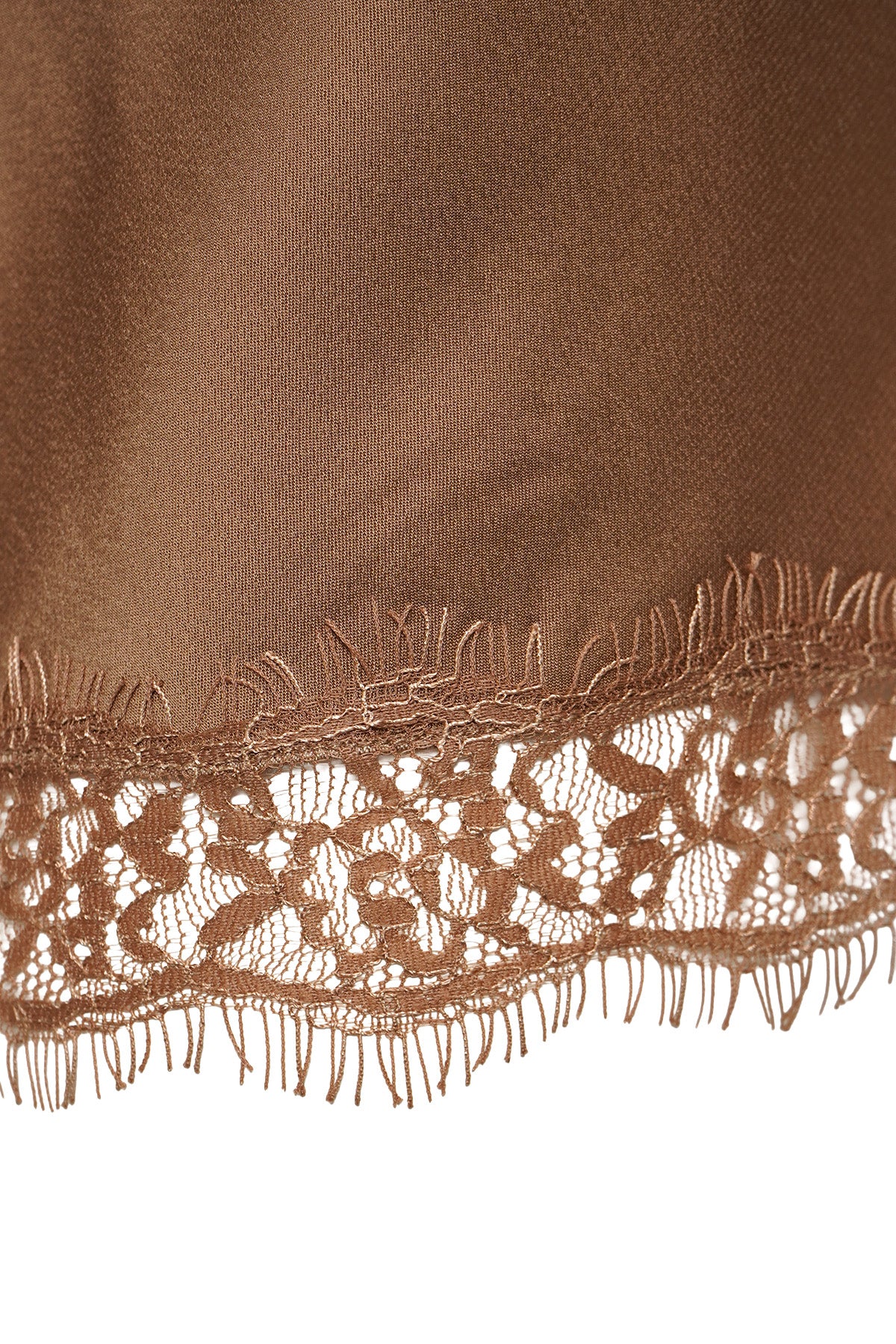 Milano Lace Top Caramel