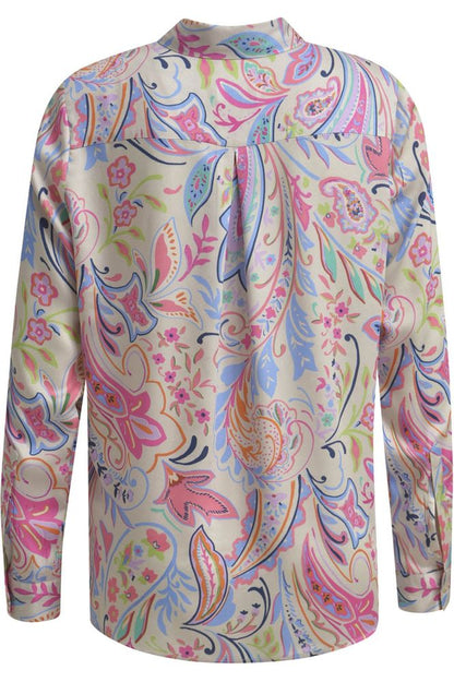 SS25 Milano Colorful Print Blouse