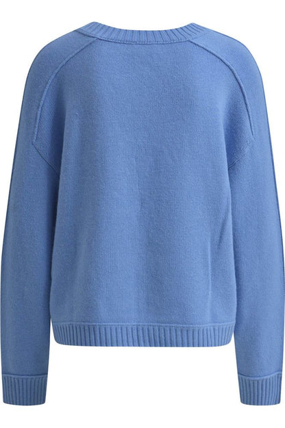 SS25 Milano Azur V-Neck Pullover