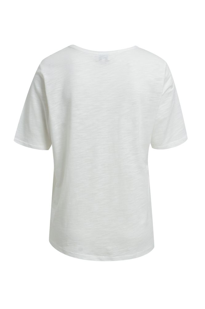 Milano T-Shirt Round Neck Offwhite