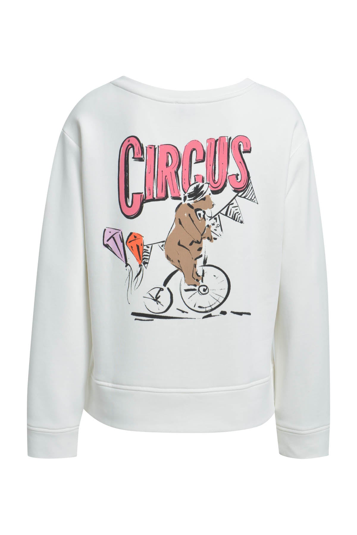 Milano Round Neck Sweatshirt  Offwhite