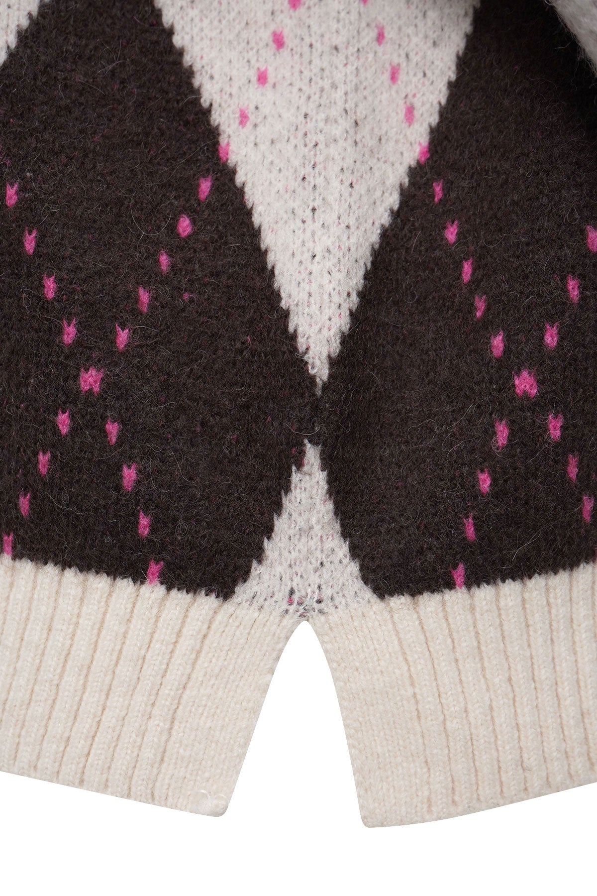 Milano Pullover Mocca Print