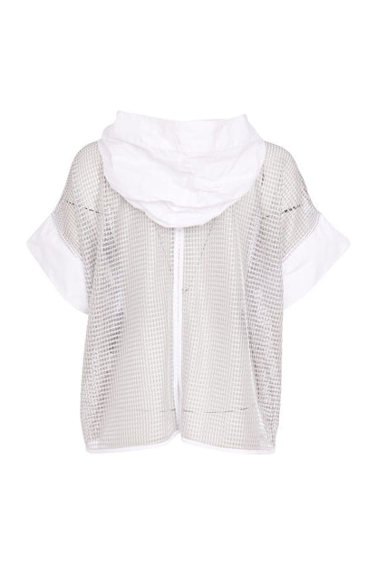 NAYA Mesh Top White/Silver