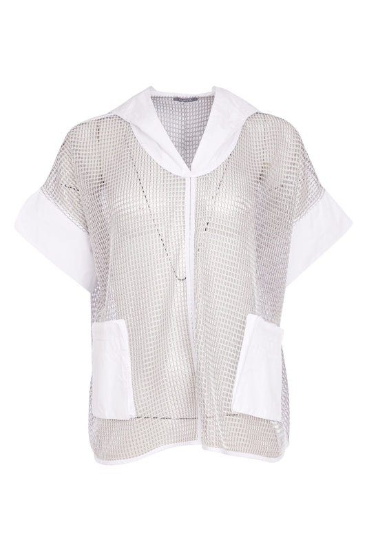 NAYA Mesh Top White/Silver