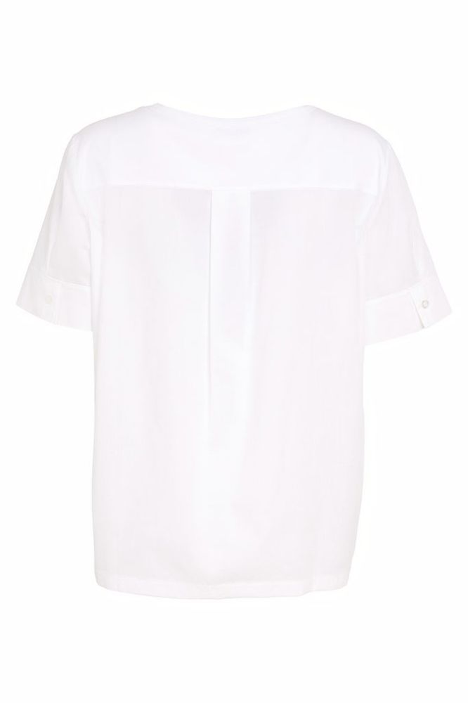NAYA Cut Away Top White