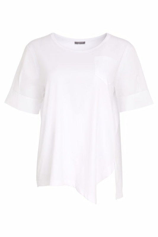NAYA Cut Away Top White