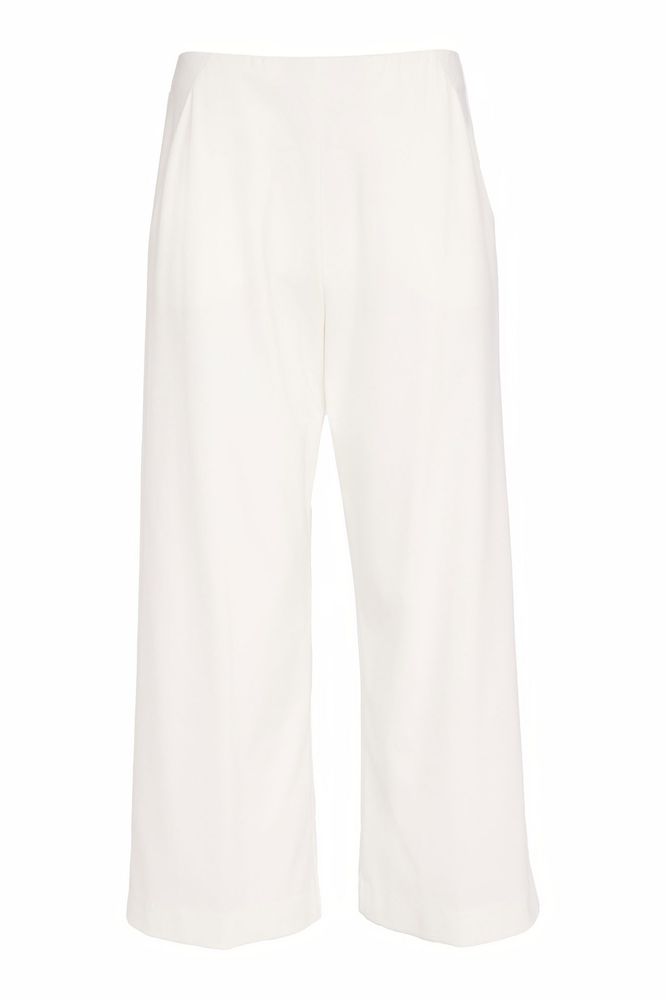 NAYA Soft Wide Leg Trouser Cream